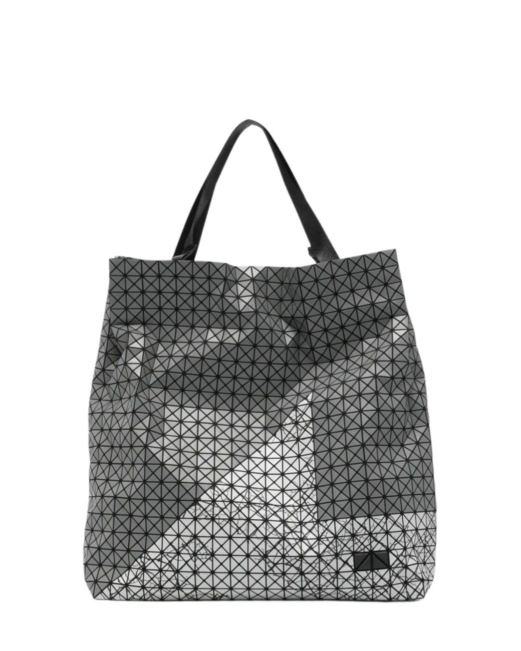 Issey Miyake Black Geometric Tote Bag for men