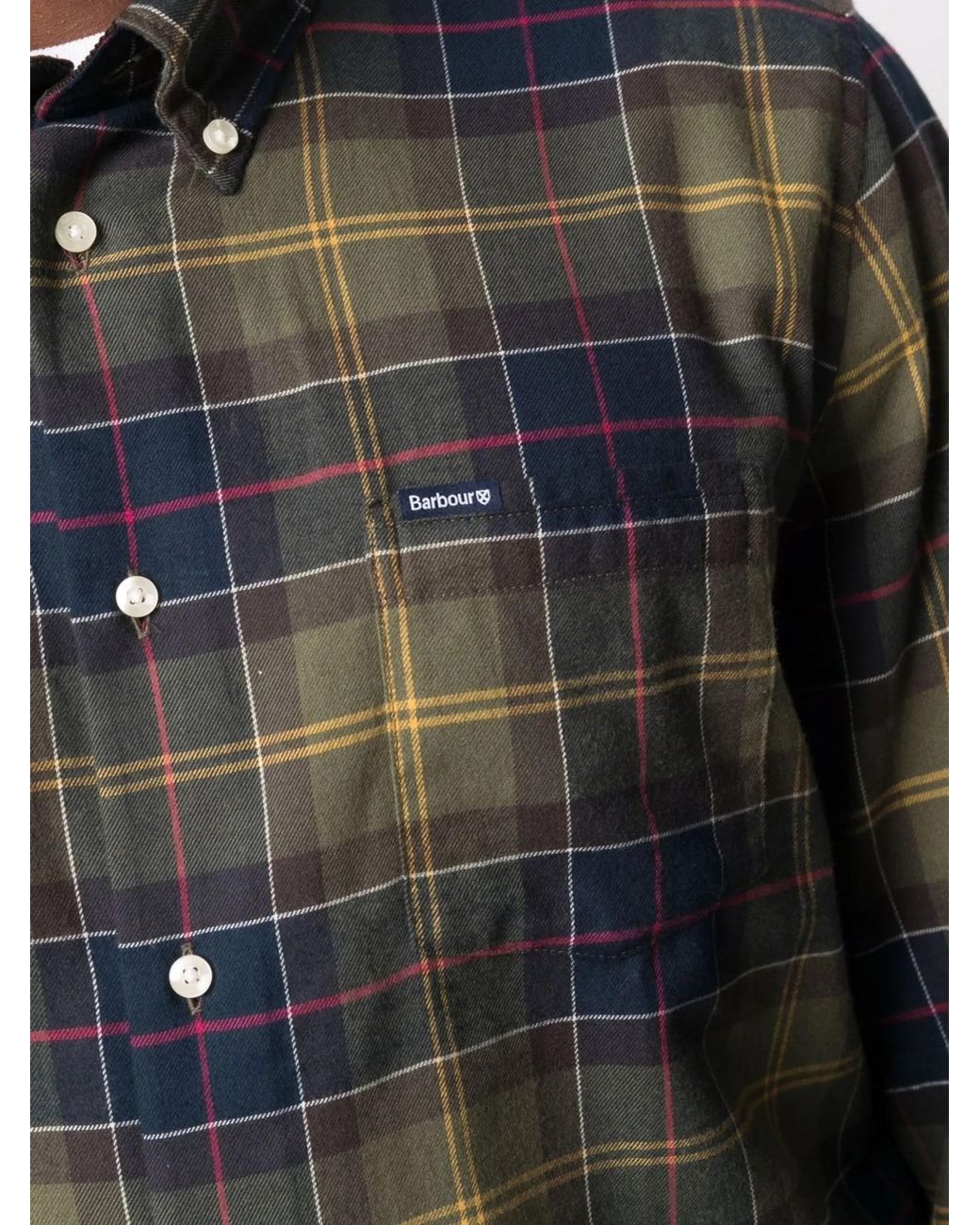 Barbour Blue Shirt Fortrose for men