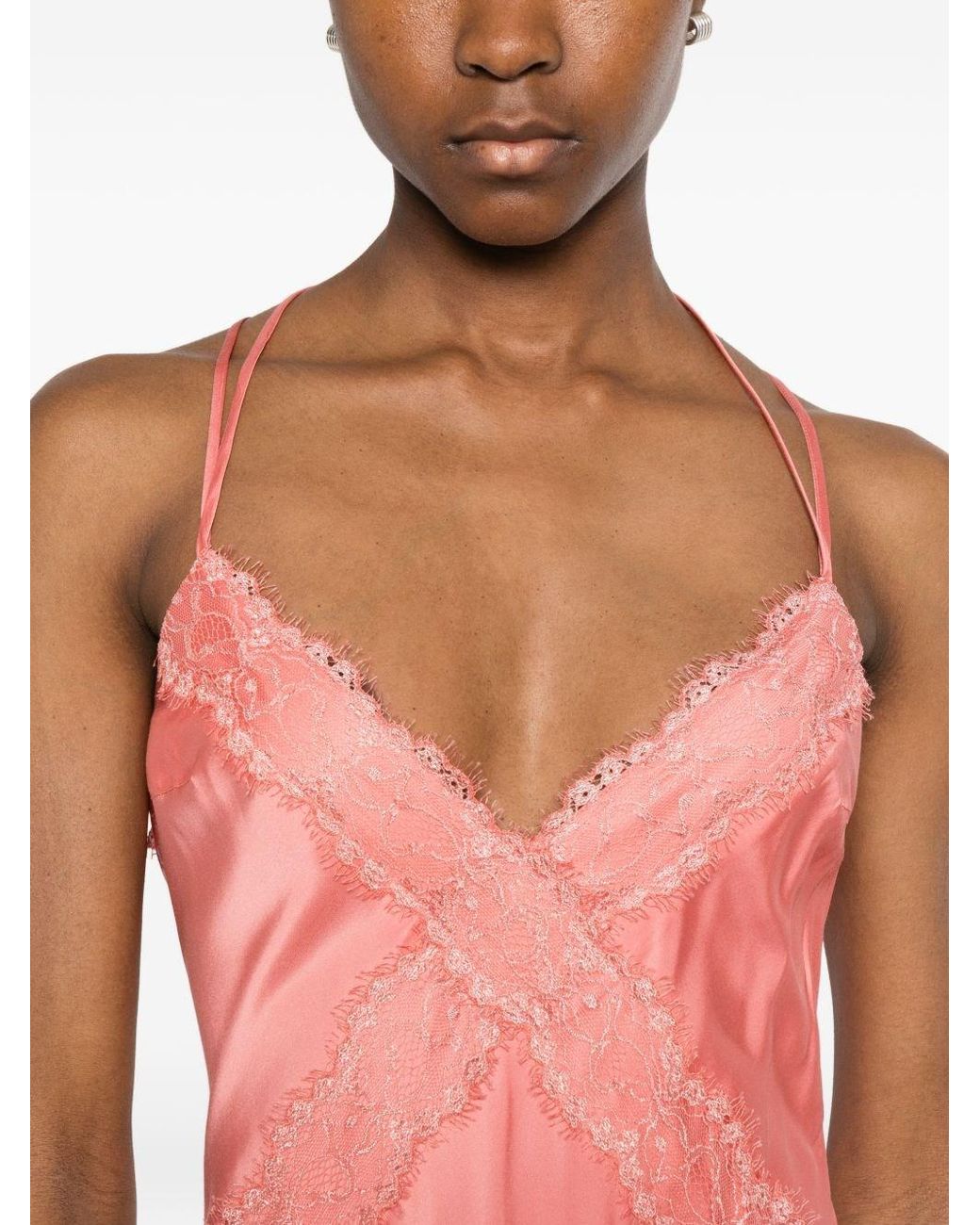 LES FILLES D'EVA Pink Viscose Dress
