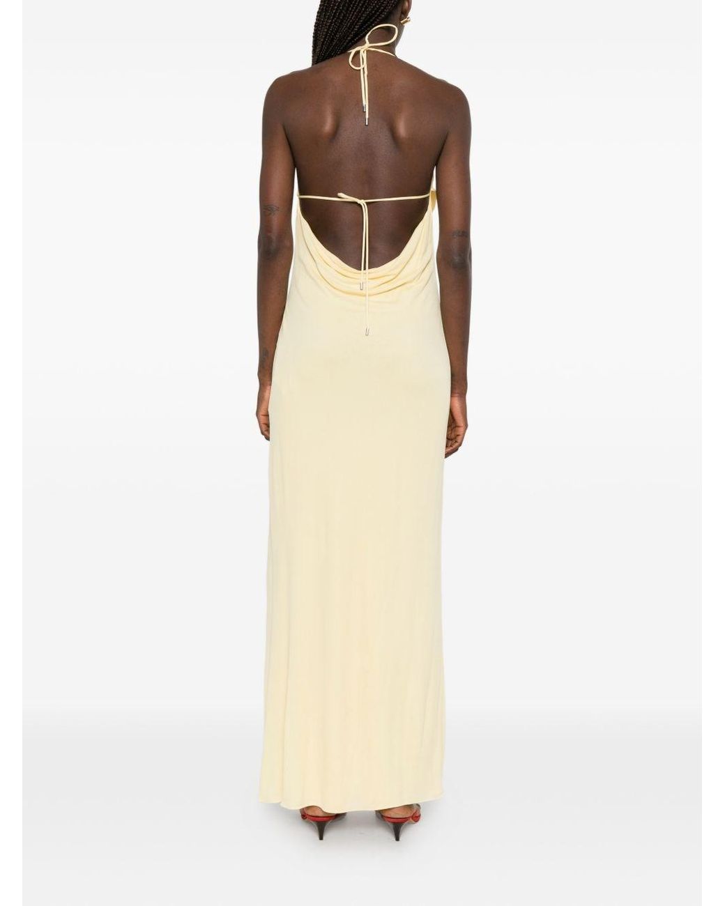 Loewe White Paula's Ibiza Long Dress