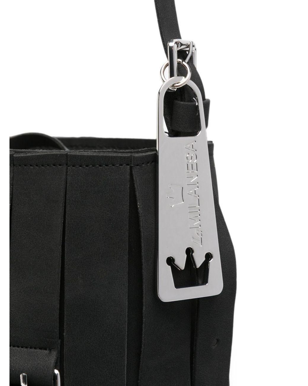 La Milanesa White Sally Shoulder Bag