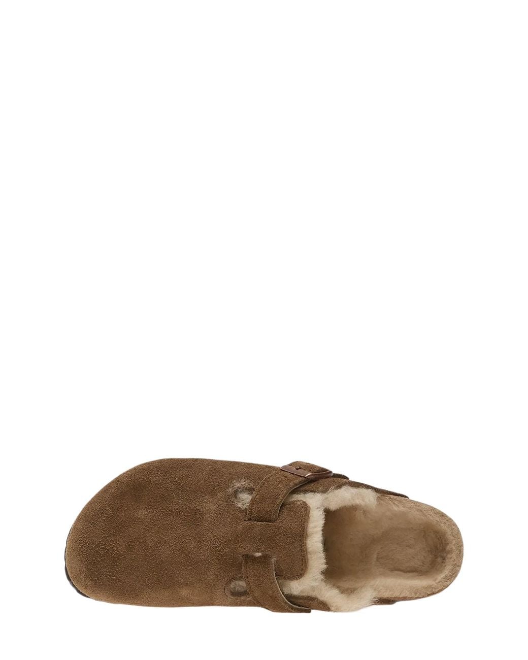 Birkenstock Brown Boston Shearling Slippers