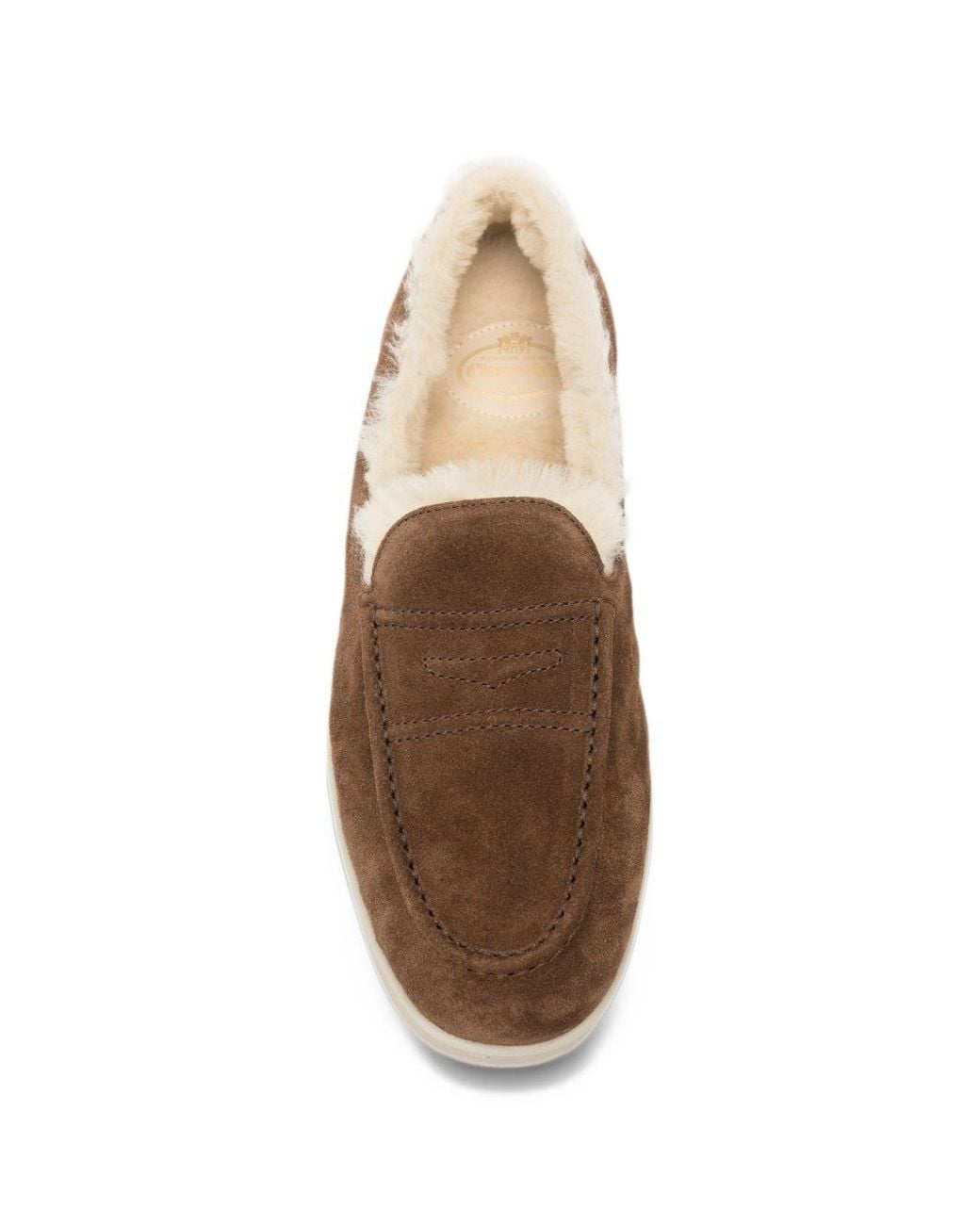 Church's Brown Suede Leather Loafers