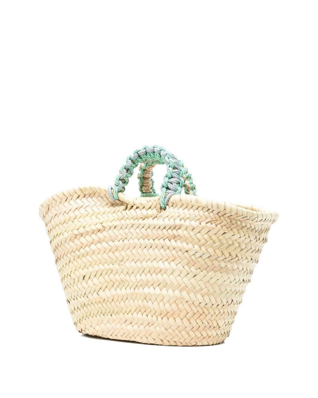 Forte_forte Natural Medium Straw Tote Bag