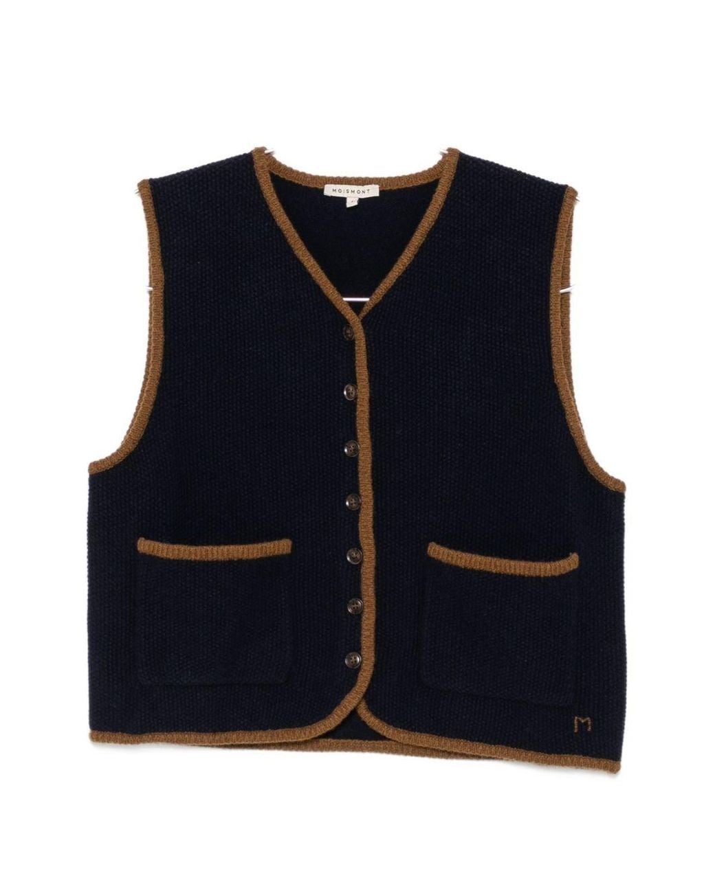 Moismont Blue Angele Wool Cardigan