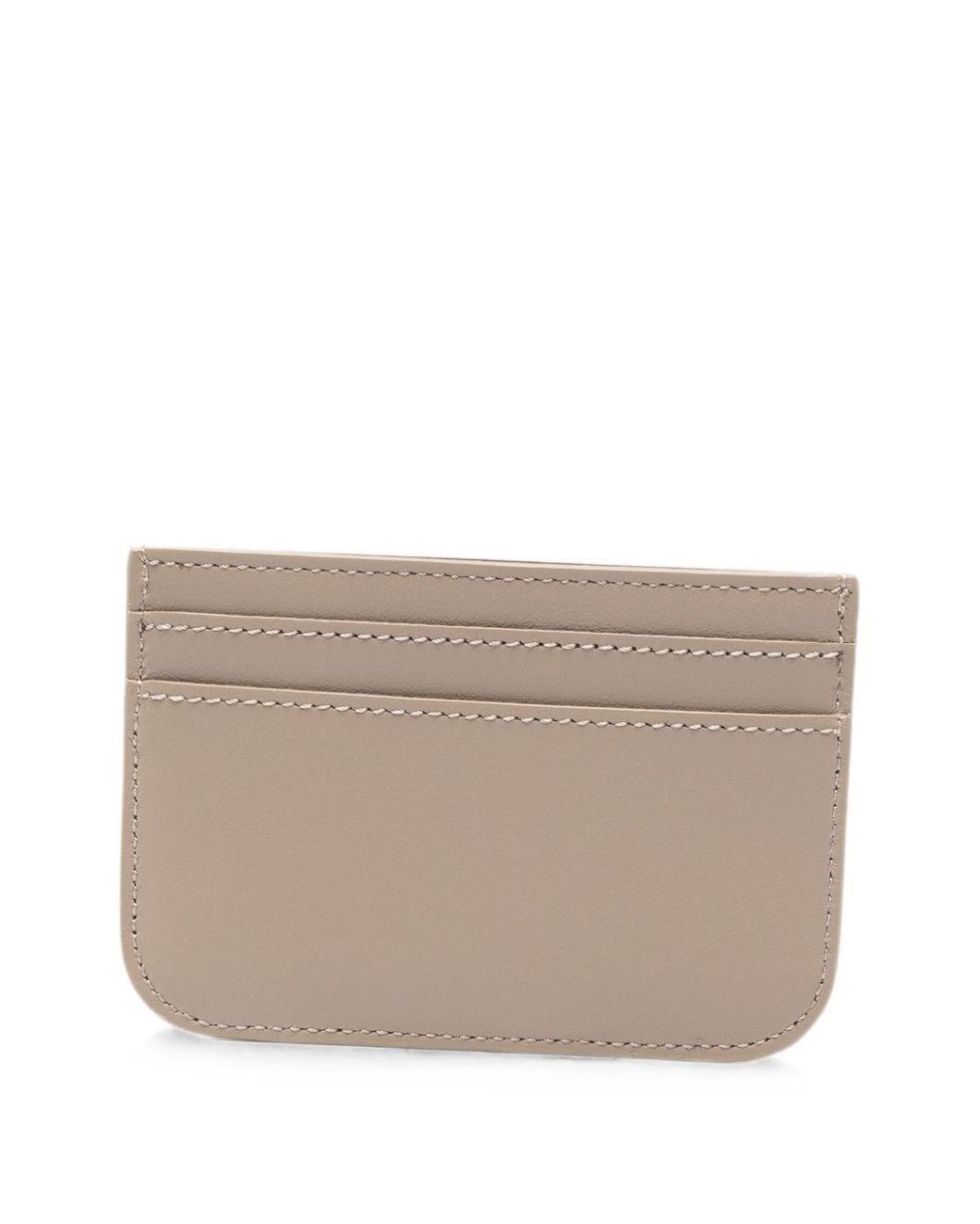 Fendi Natural Ff Leather Card Case