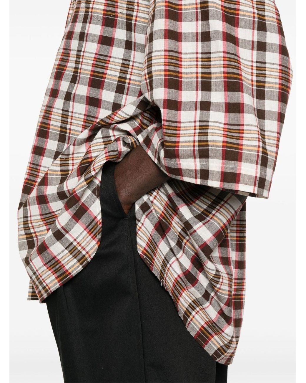Willy Chavarria Brown Shirt Hacienda for men