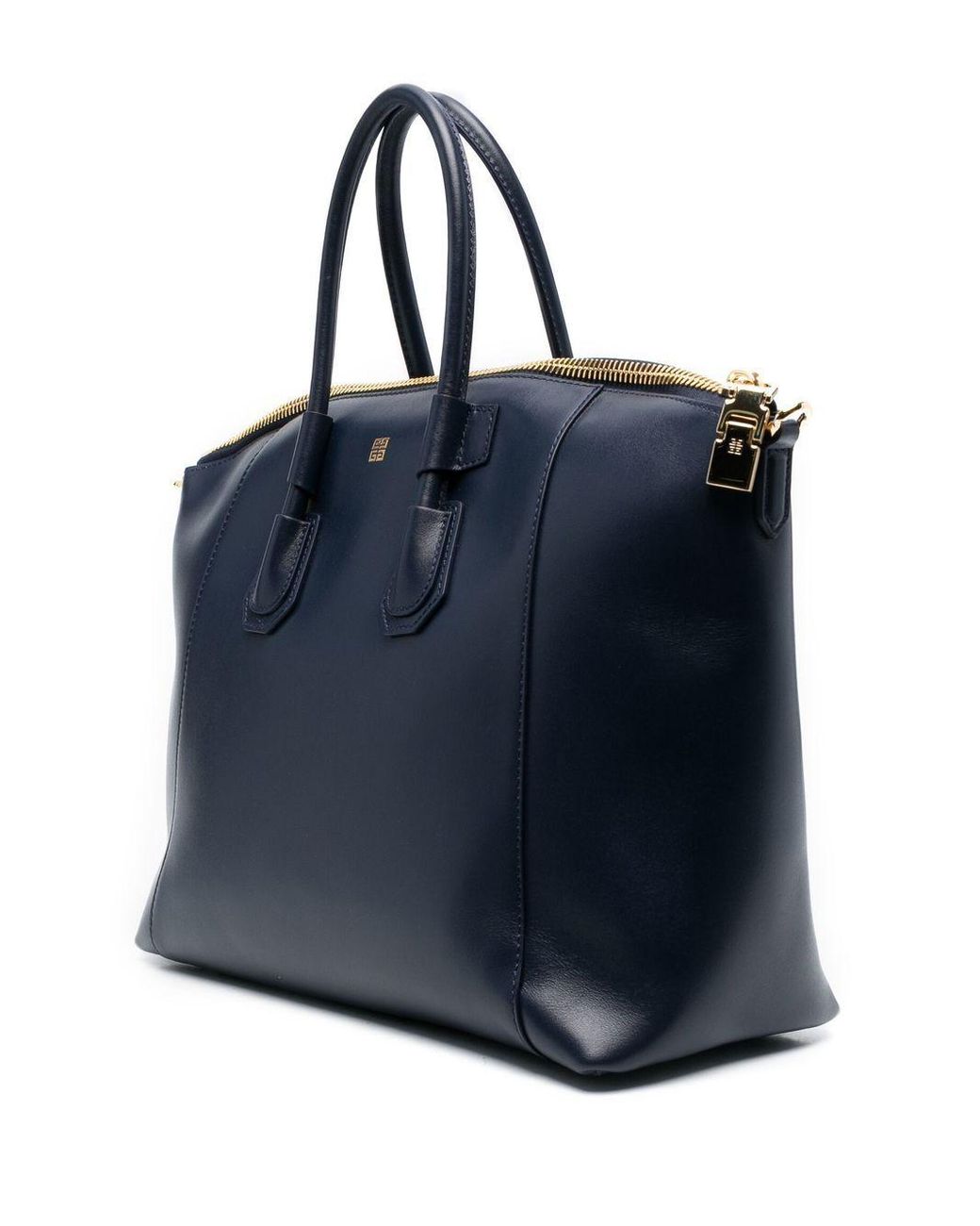 Givenchy Dark Blue Leather Small Antigona Sport Ha Womens Tote bags Givenchy Tote bags Save 7% 