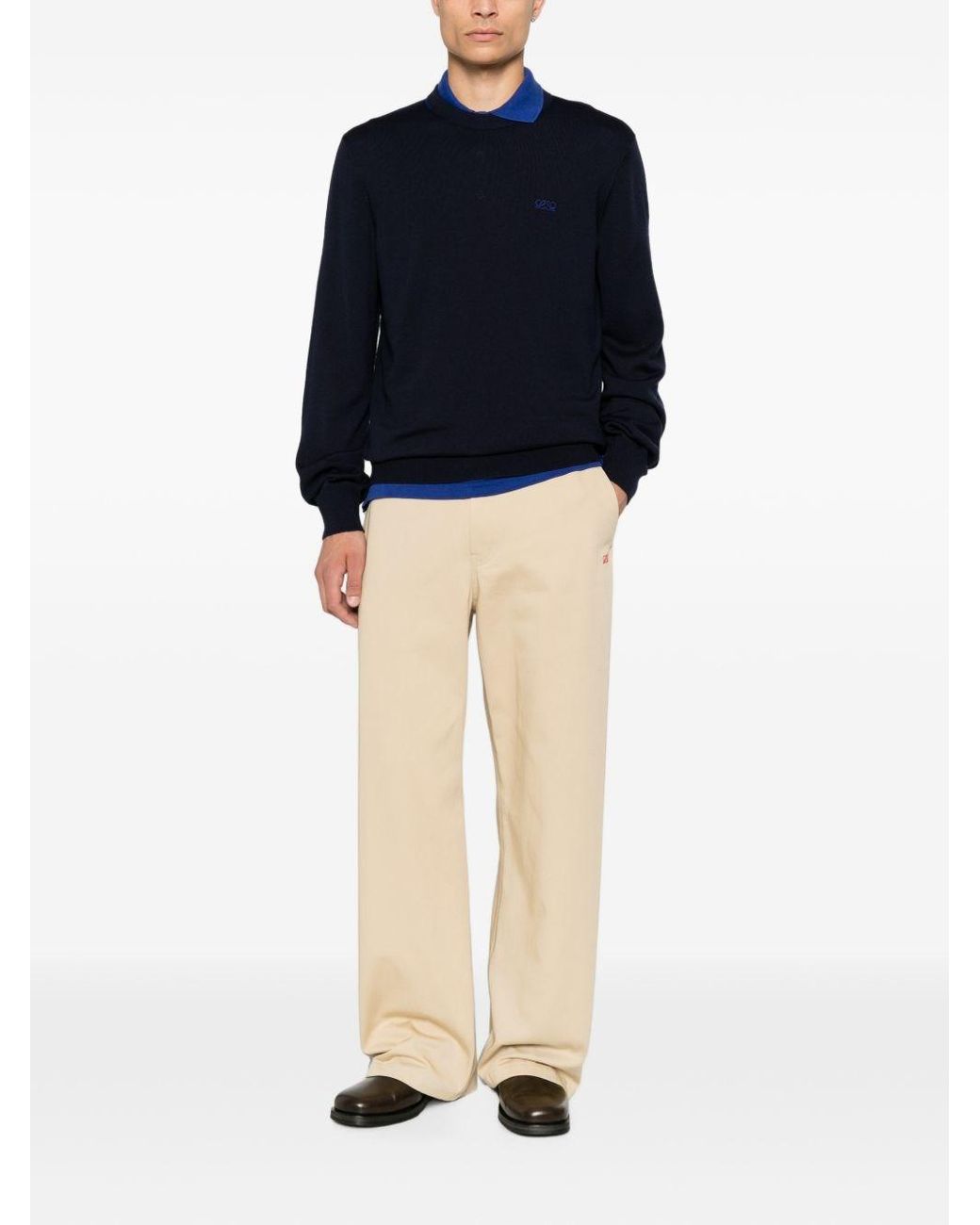 Loewe Natural Cotton Trousers for men