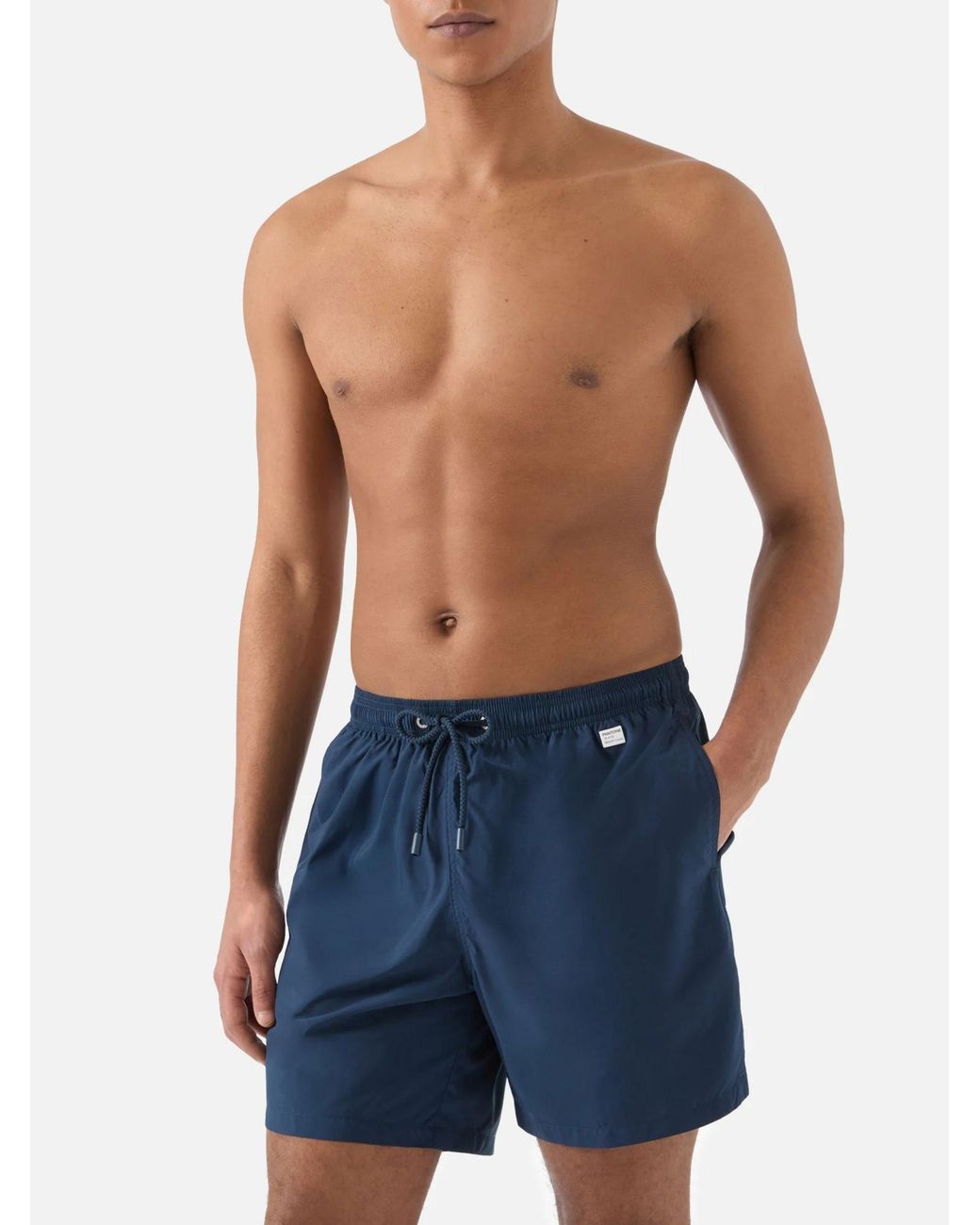 Mc2 Saint Barth Blue Pantone Swim Boxer for men