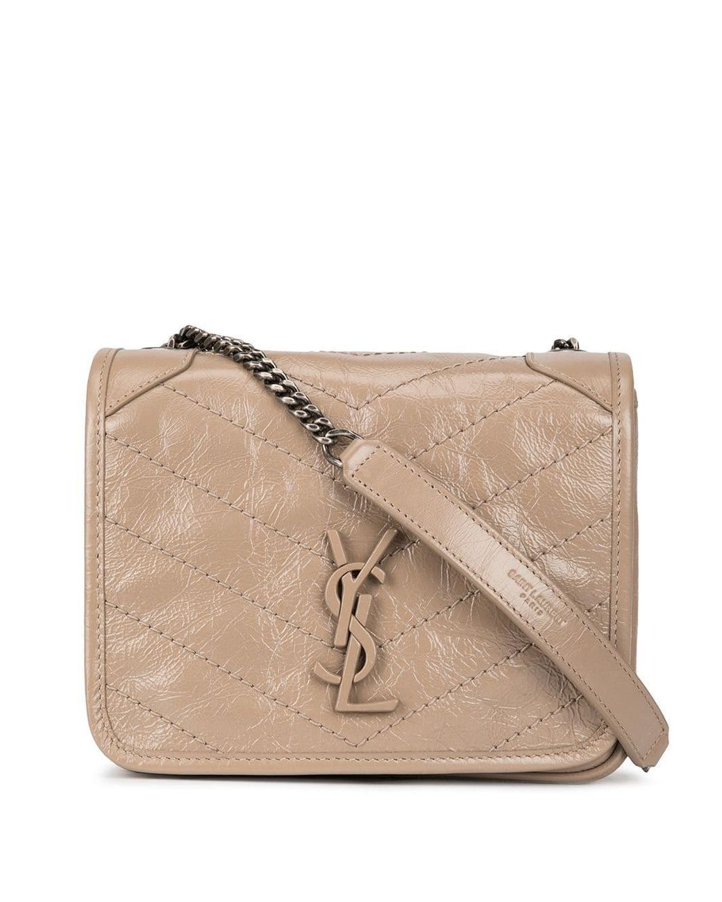 Saint laurent niki chain wallet hot sale
