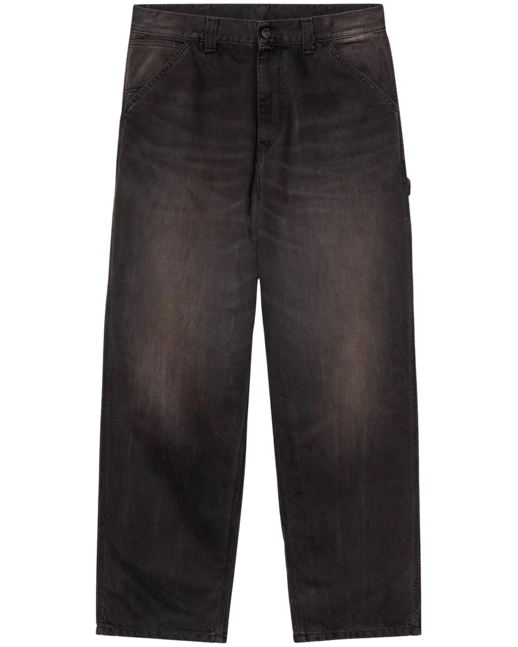 Carhartt Black Og Single Knee Pants Camano Jeans By for men