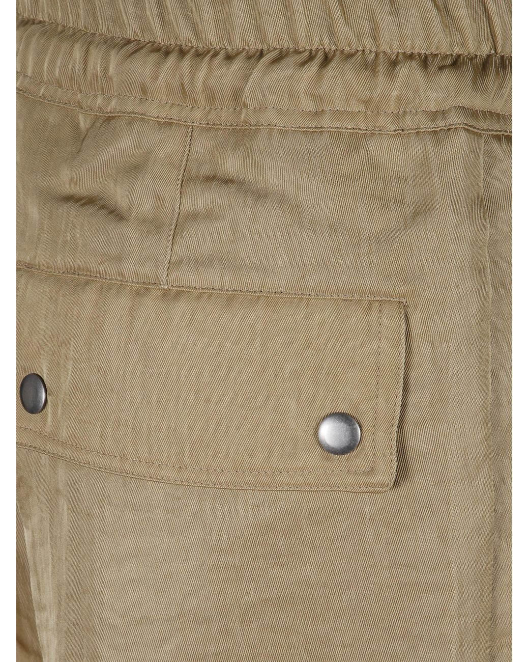 Dries Van Noten Natural Prima Trousers With Elastic Waist for men