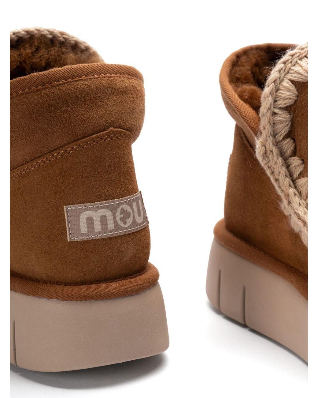 Mou Brown Eskimo Bounce Sneaker Boots