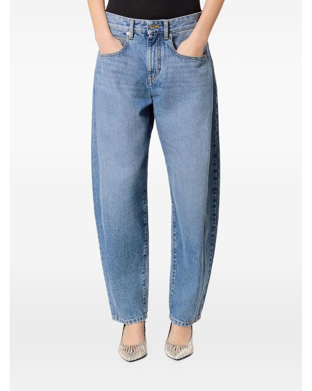 Isabel Marant Blue Oriane Denim Jeans