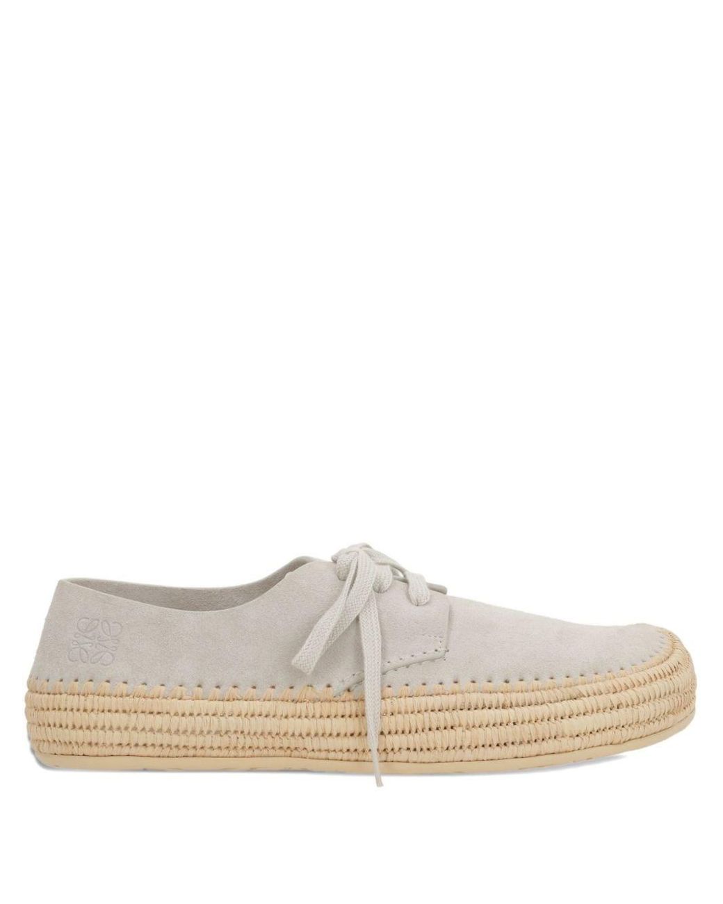 Loewe White Rio Canvas Sneakers for men