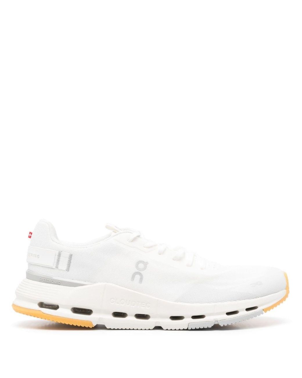 On Shoes White Cloudnova Form 2 Sneakers for men