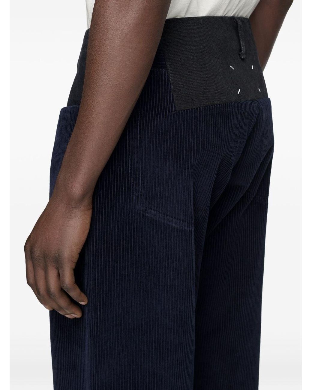 Maison Margiela Blue Denim Cotton Jeans for men