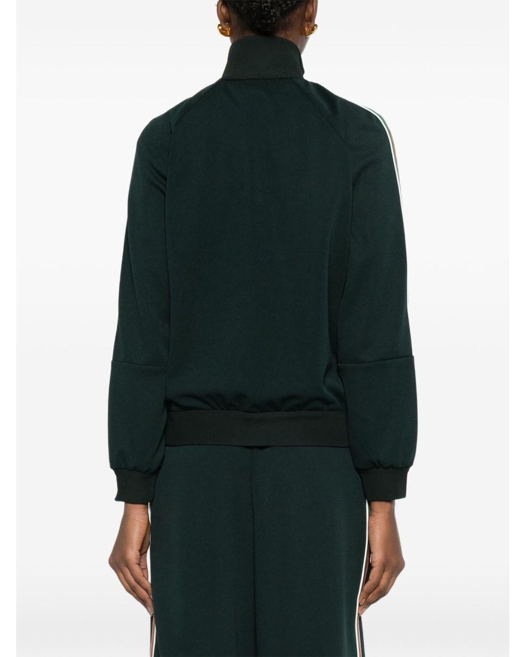 Gucci Black Web Detail Track Jacket