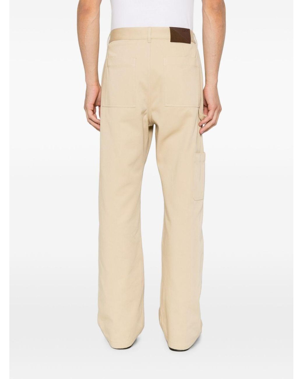Loewe Natural Cotton Trousers for men