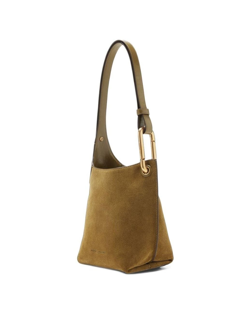 Marc Jacobs Metallic Scene Small Leather Bucket Bag
