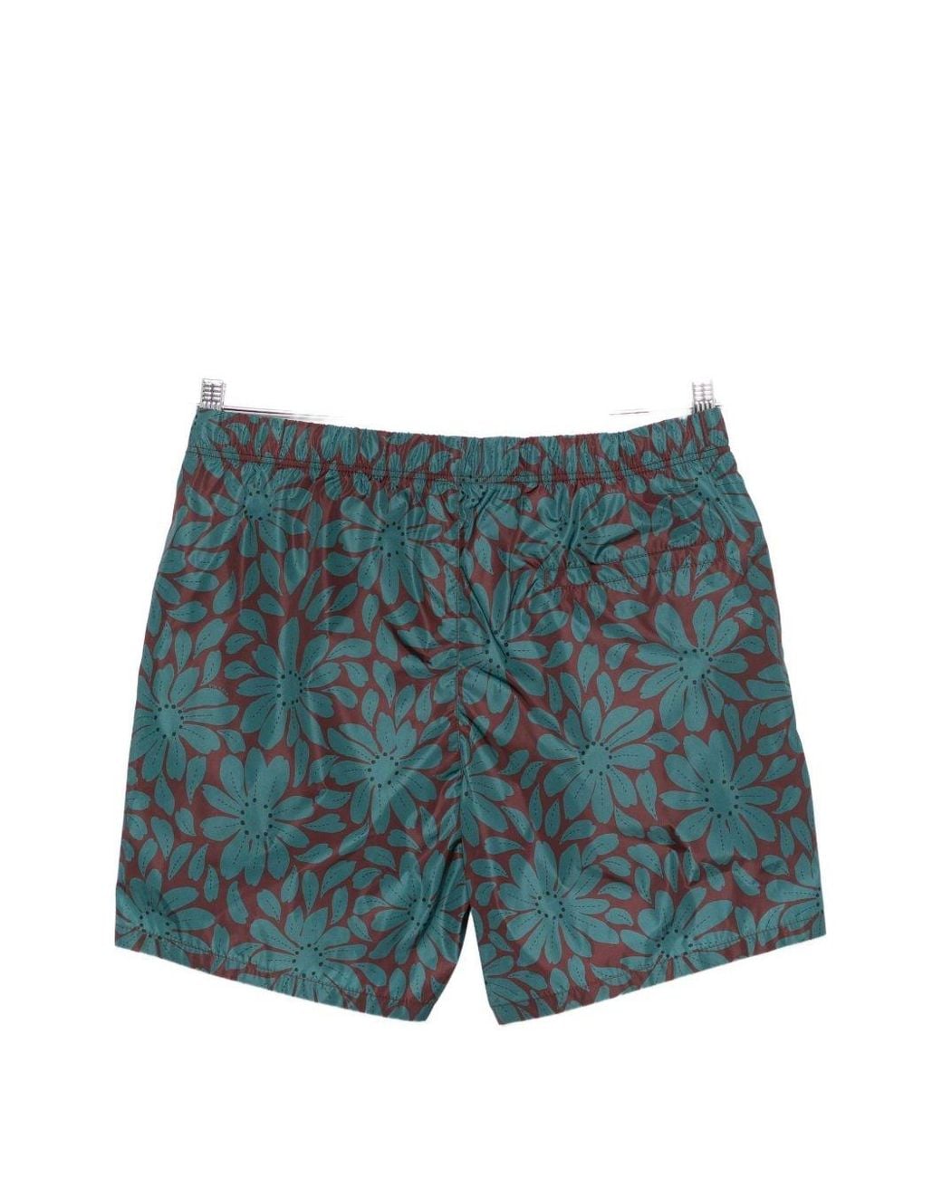 Prada Blue Printed Swimsuit for men