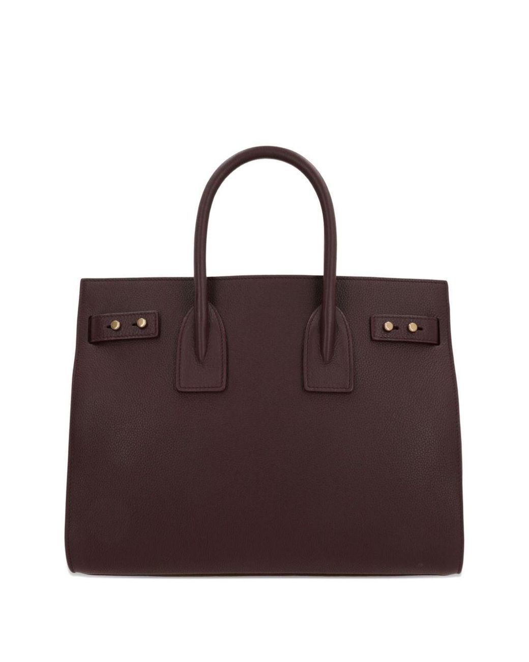 Saint Laurent Brown Sac De Jour Small Leather Handbag