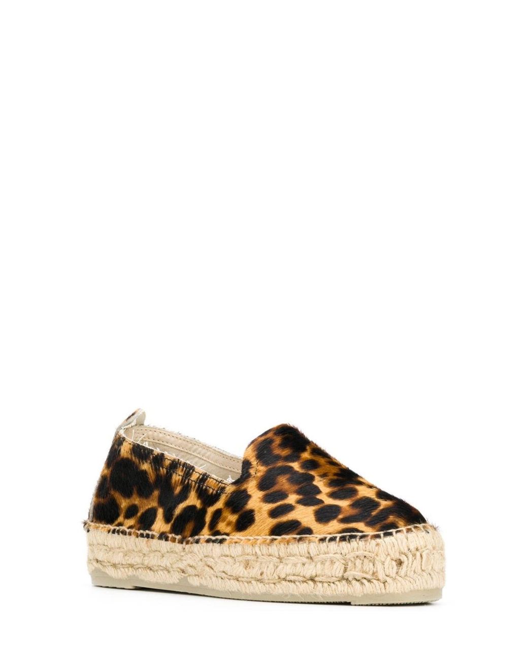 Manebí Brown Leopard Espadrilles