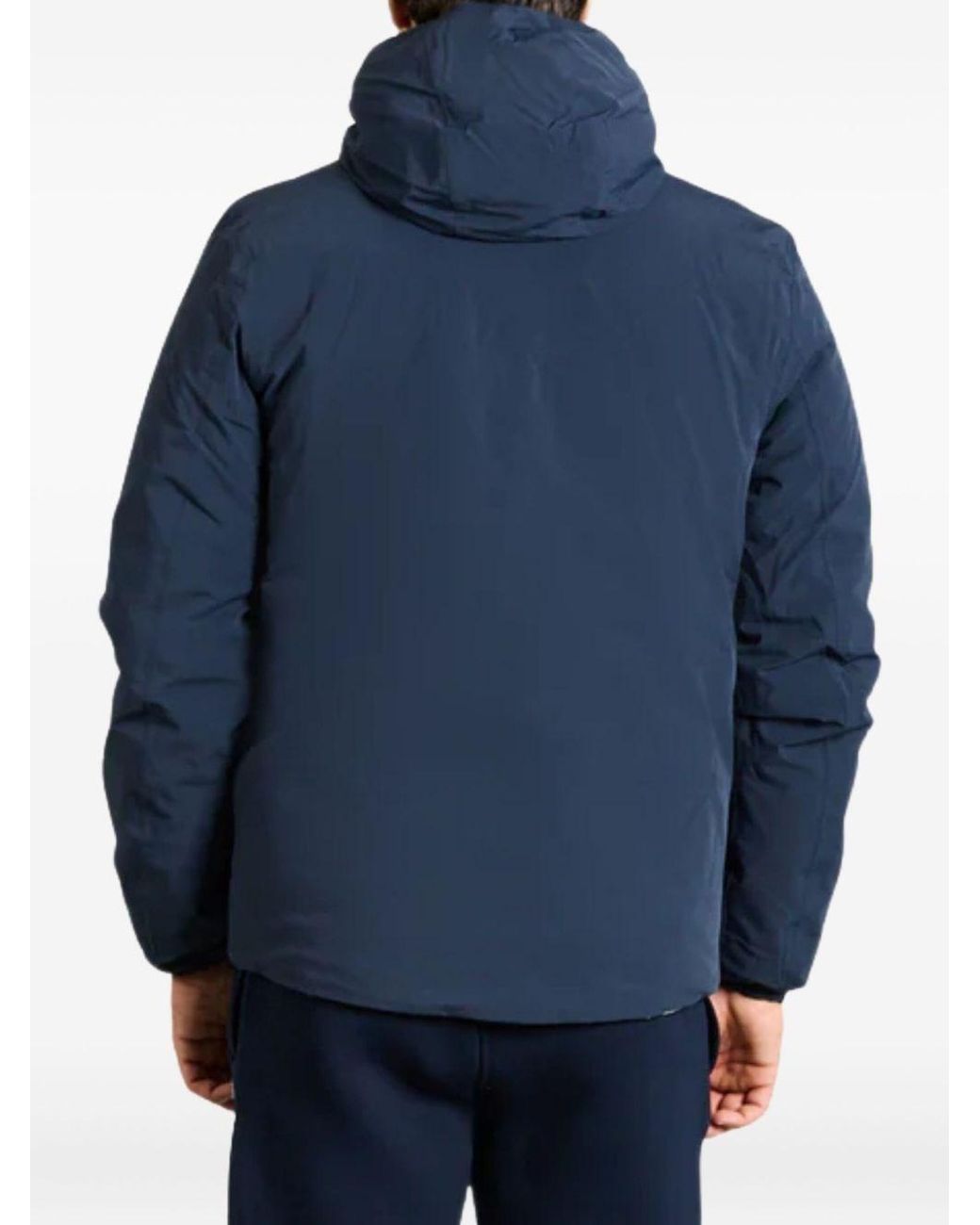 K-Way Blue Reversible Jack Jacket for men