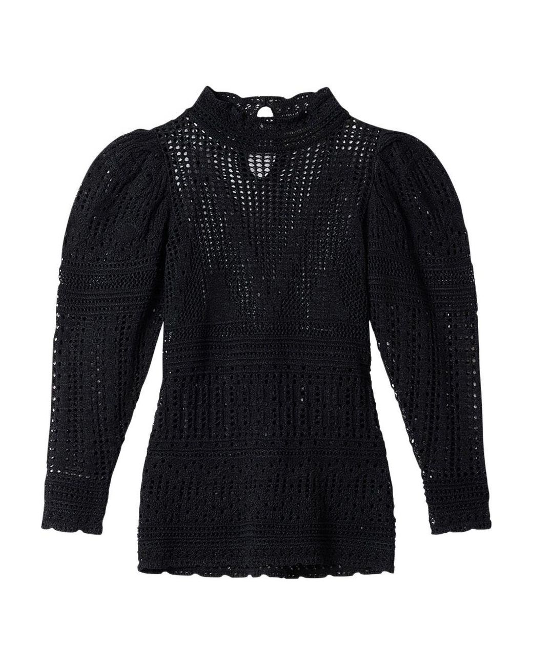 Isabel Marant Blue Dahara Knitted Top