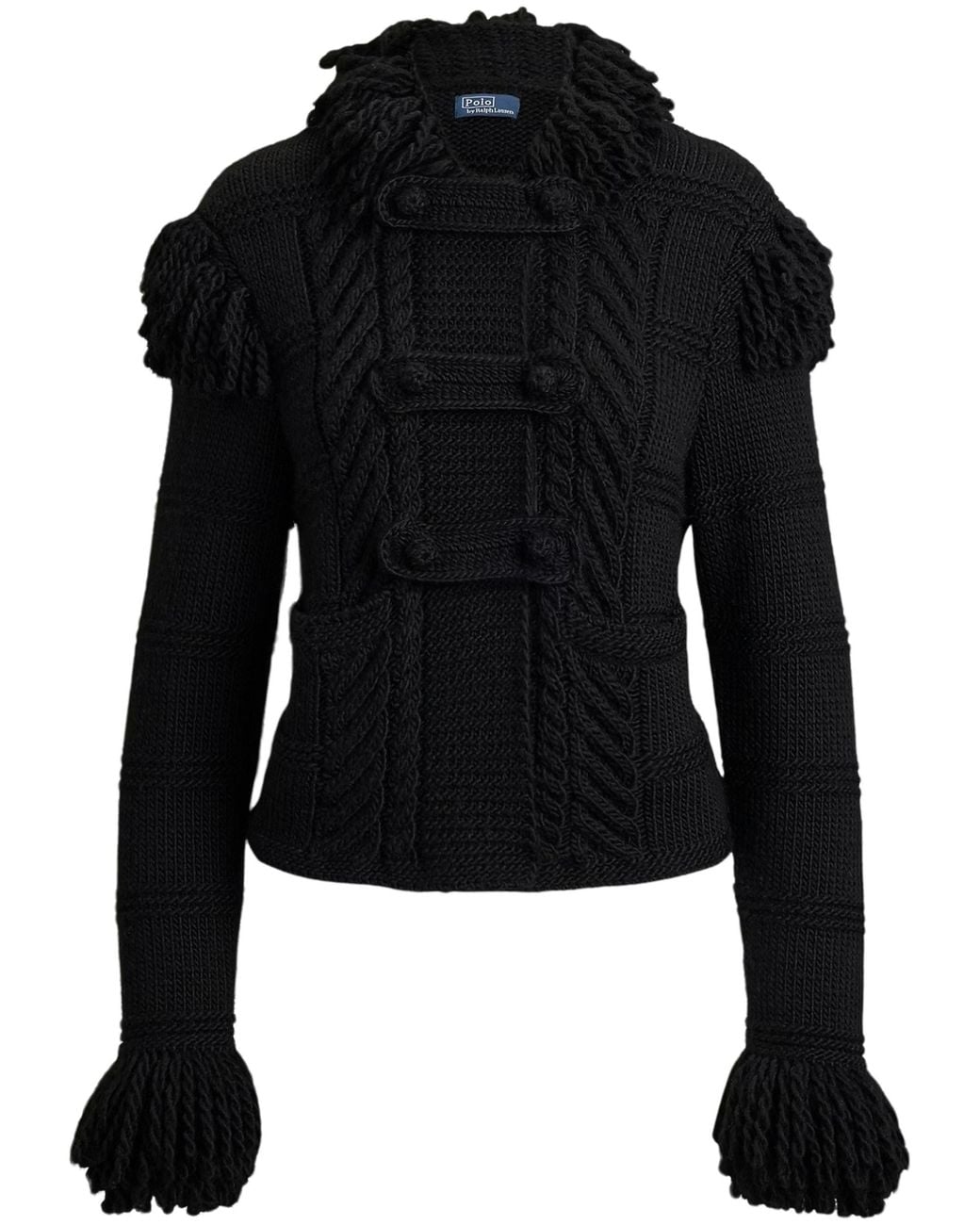 Polo Ralph Lauren Black Knit Cardigan