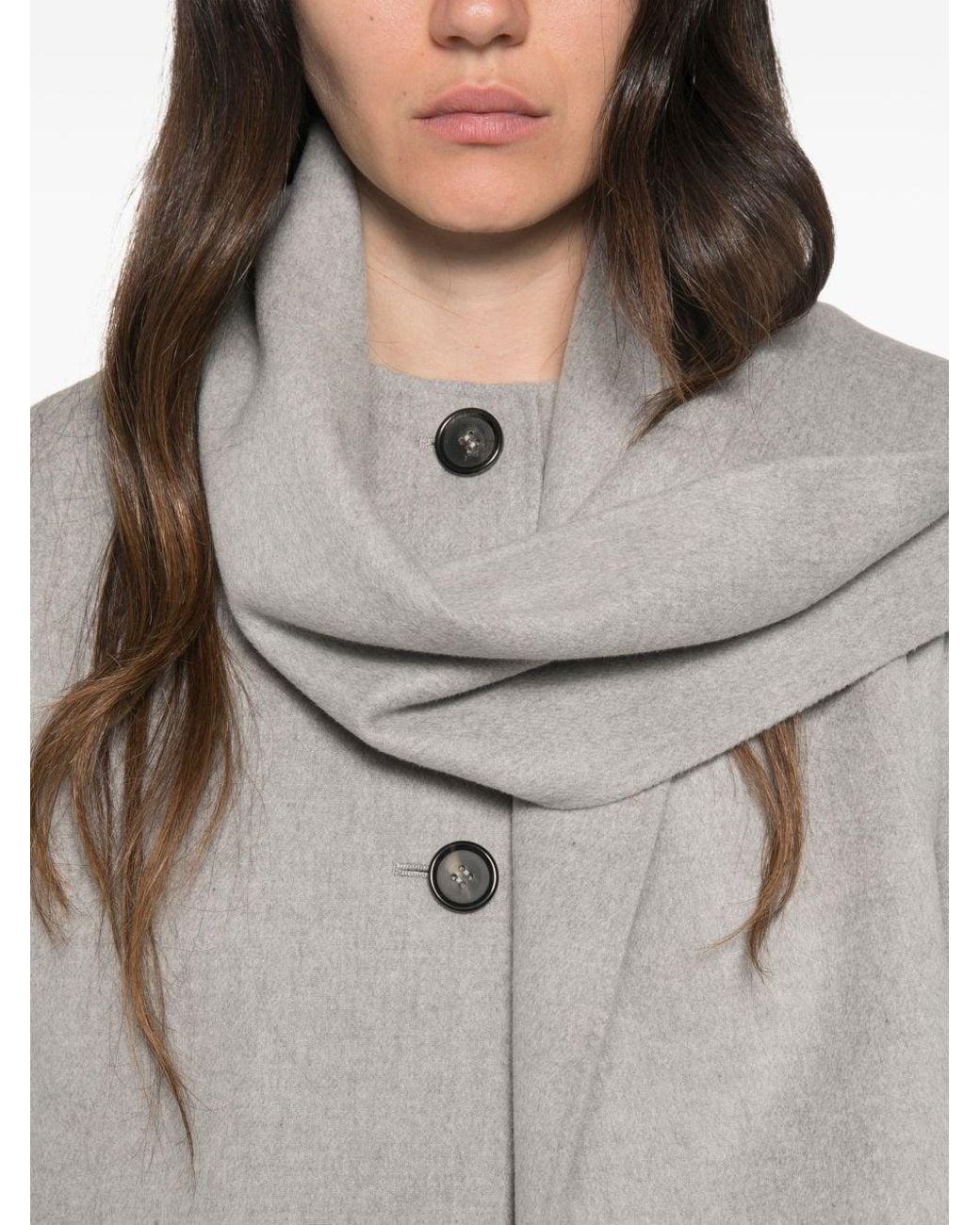 Max Mara Gray Wool Short Jacket