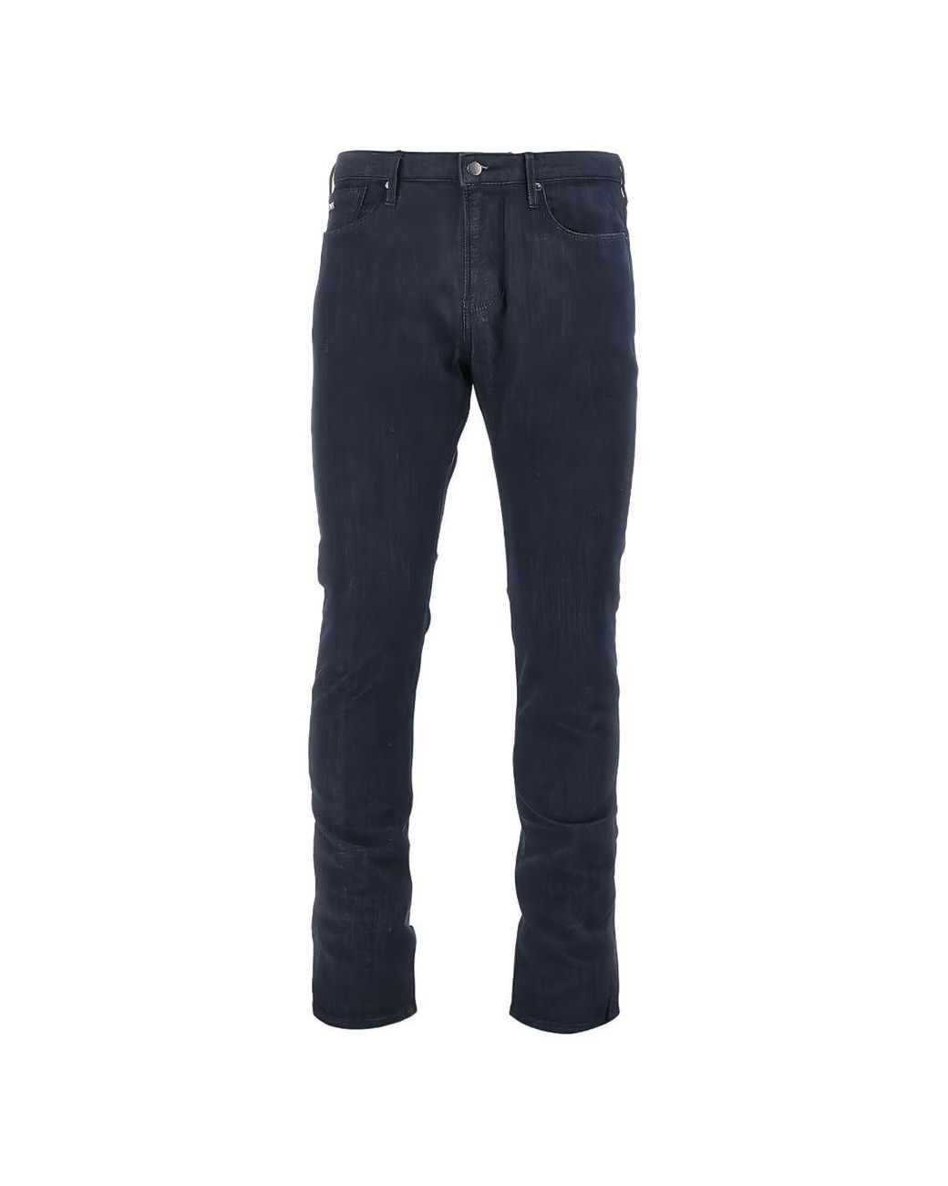 Emporio Armani Blue Slim Denim Jeans for men