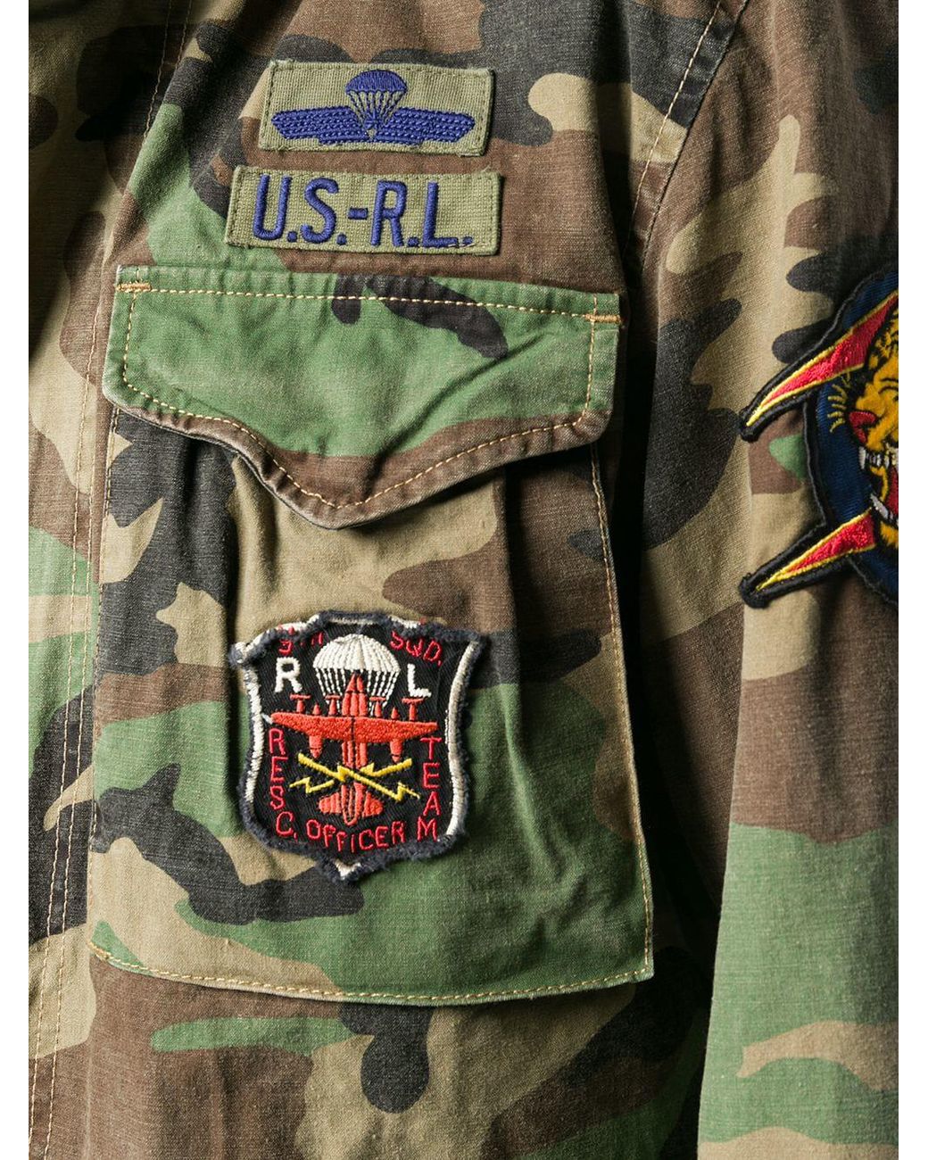 Top 87+ imagen ralph lauren military jacket mens - Thptnganamst.edu.vn