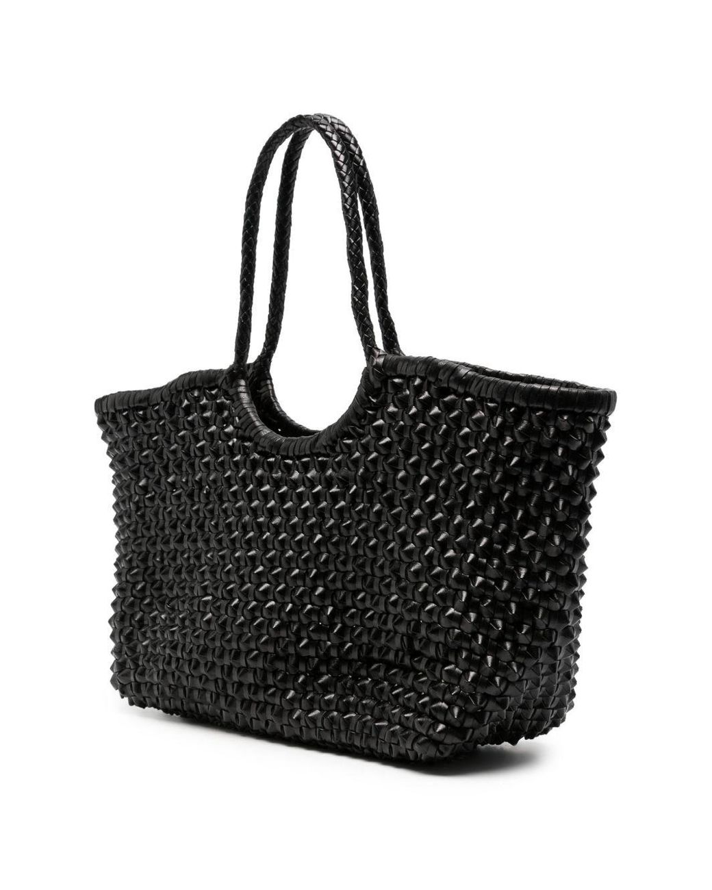 Borsa Nantucket Basket di Dragon Diffusion in Black