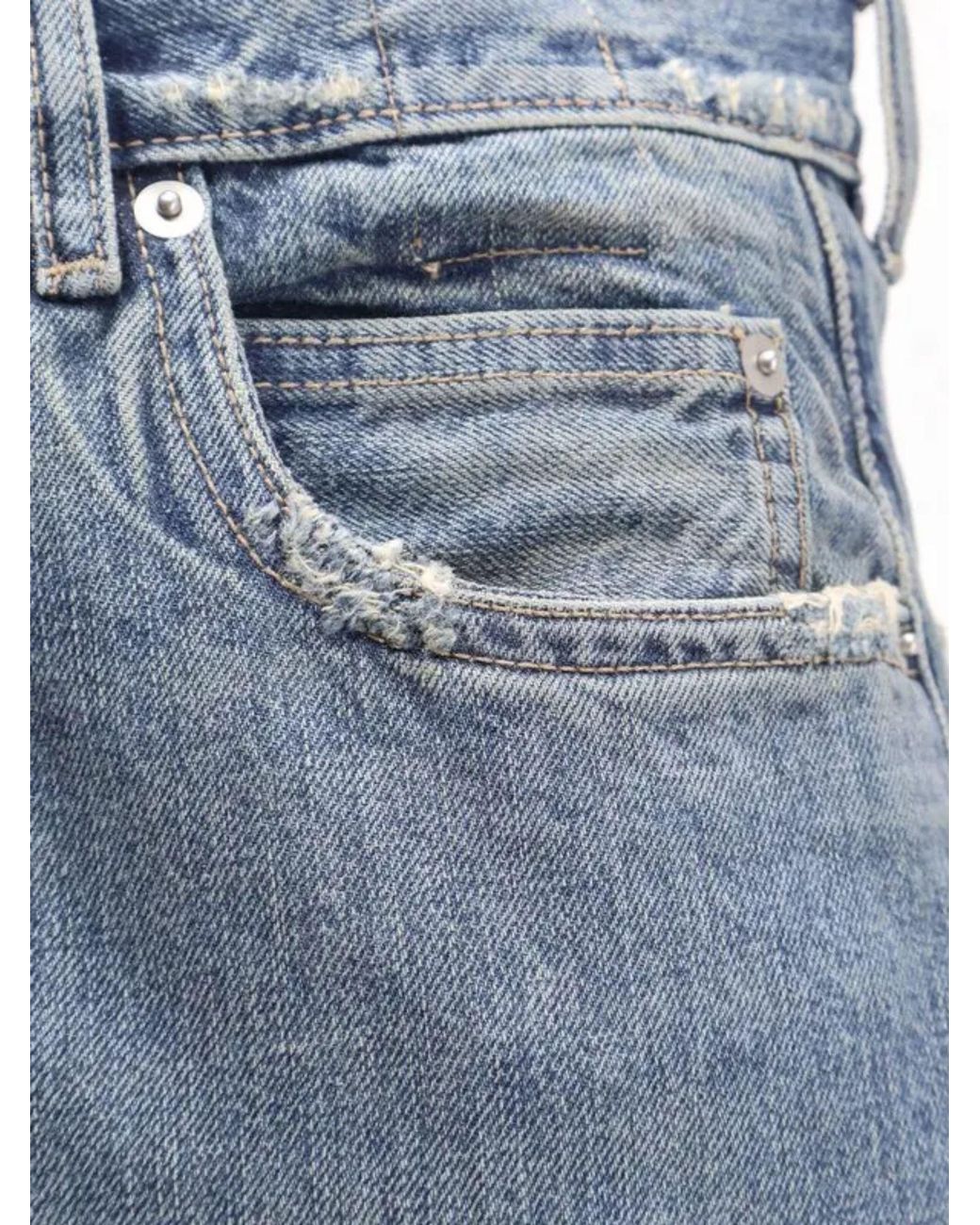 Rick Owens Blue Bolan Jeans for men