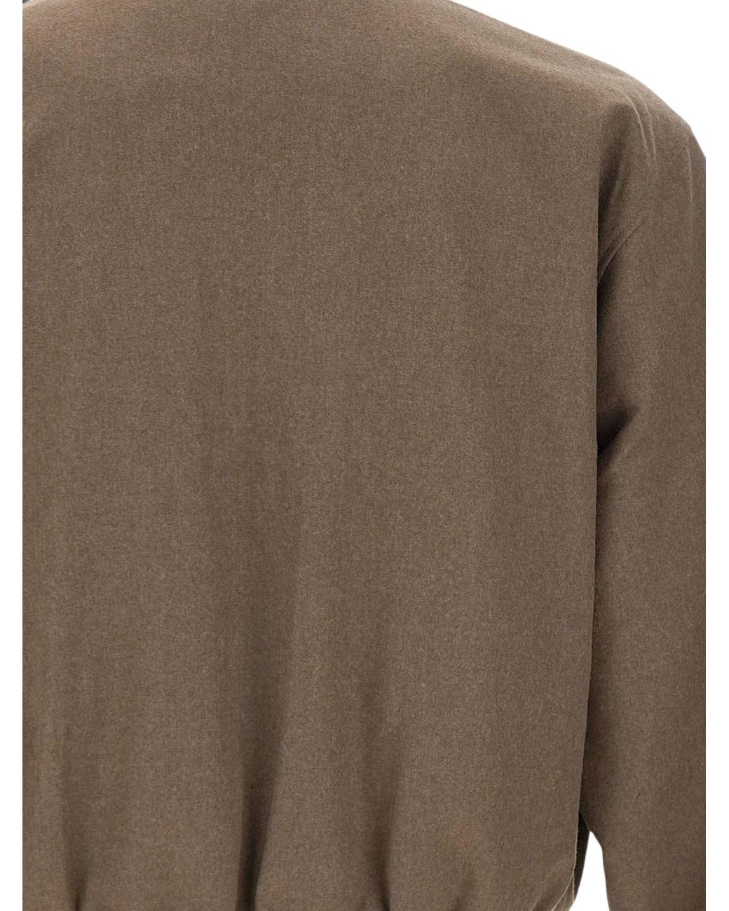 Drole de Monsieur Brown Logo-Embroidered Elasticated Jacket for men