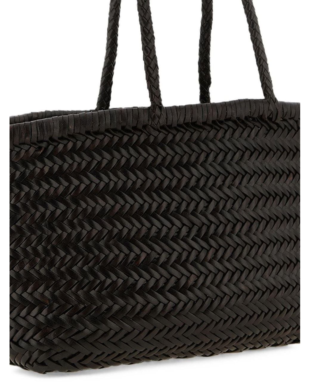 Borsa Large Bamboo Triple Jump di Dragon Diffusion in Black