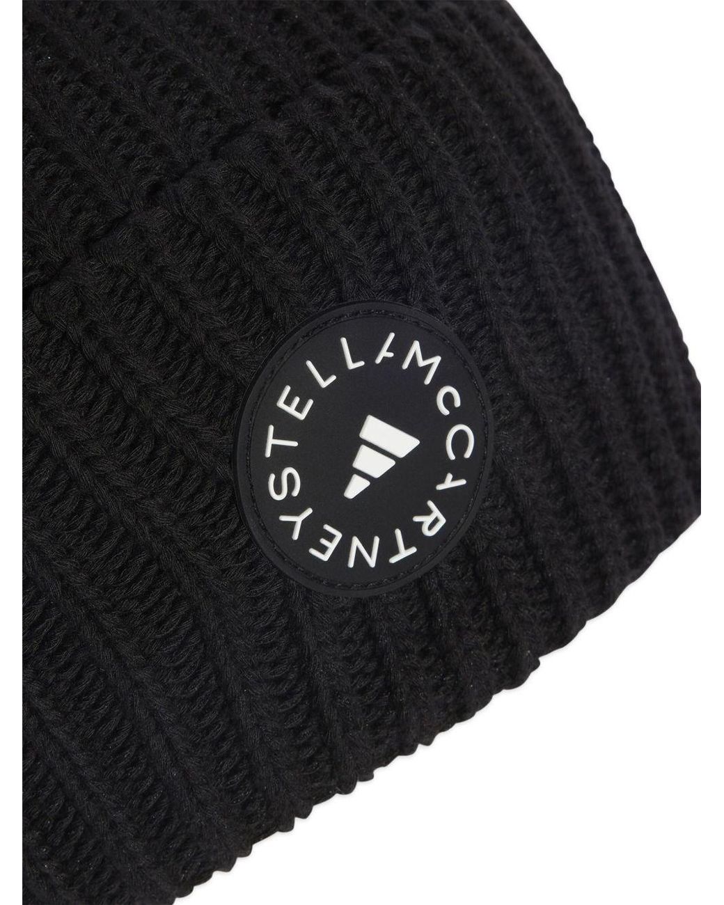 Adidas By Stella McCartney Black Adidas By Stella Mccartney Logo Patch Hat