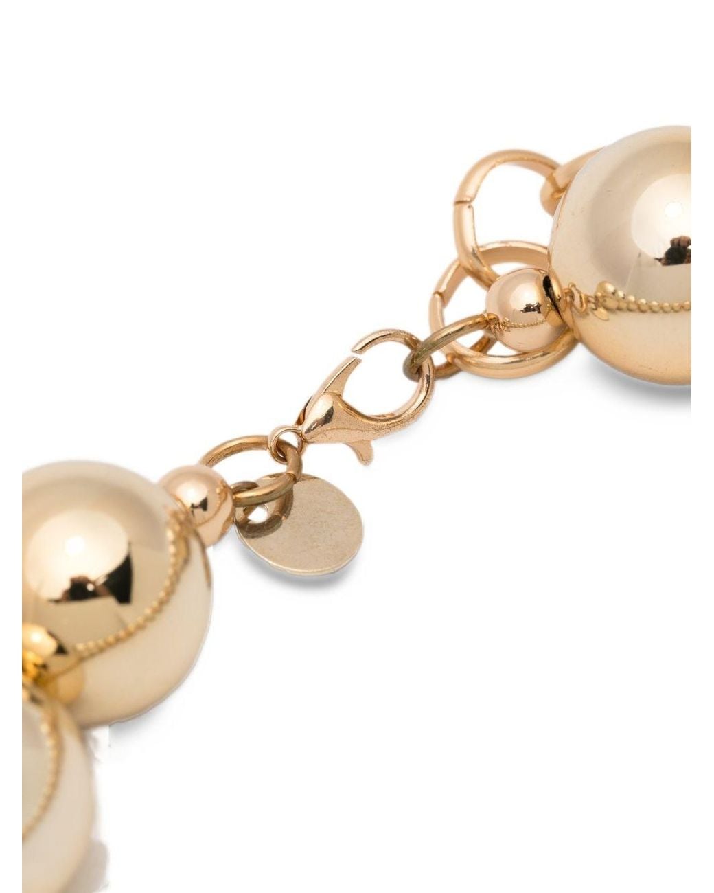 ALESSANDRO ENRIQUEZ Metallic Pearl Necklace