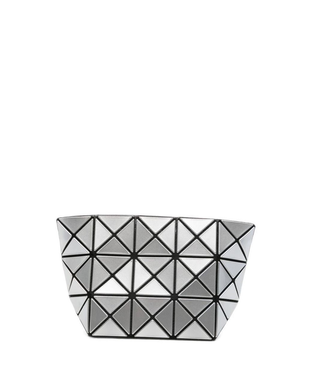 Issey Miyake White Prism Pouch