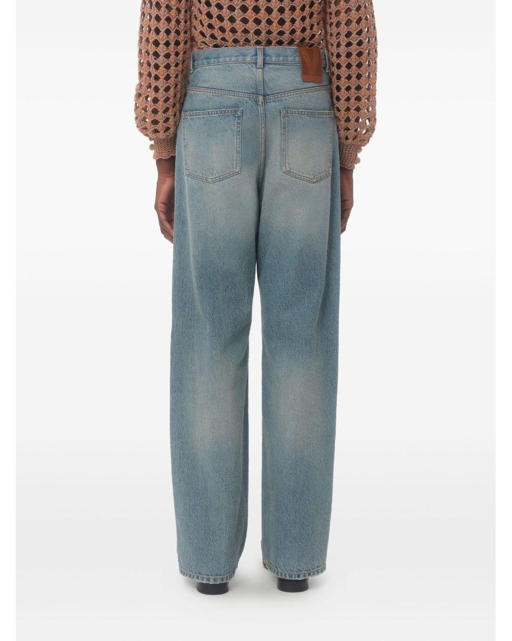 Valentino Blue Denim Jeans for men