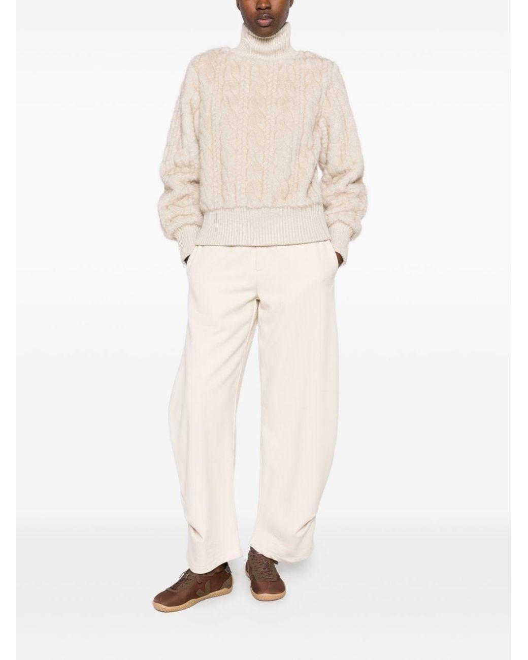 Rudsak Natural Layla Turtle-Neck Sweater