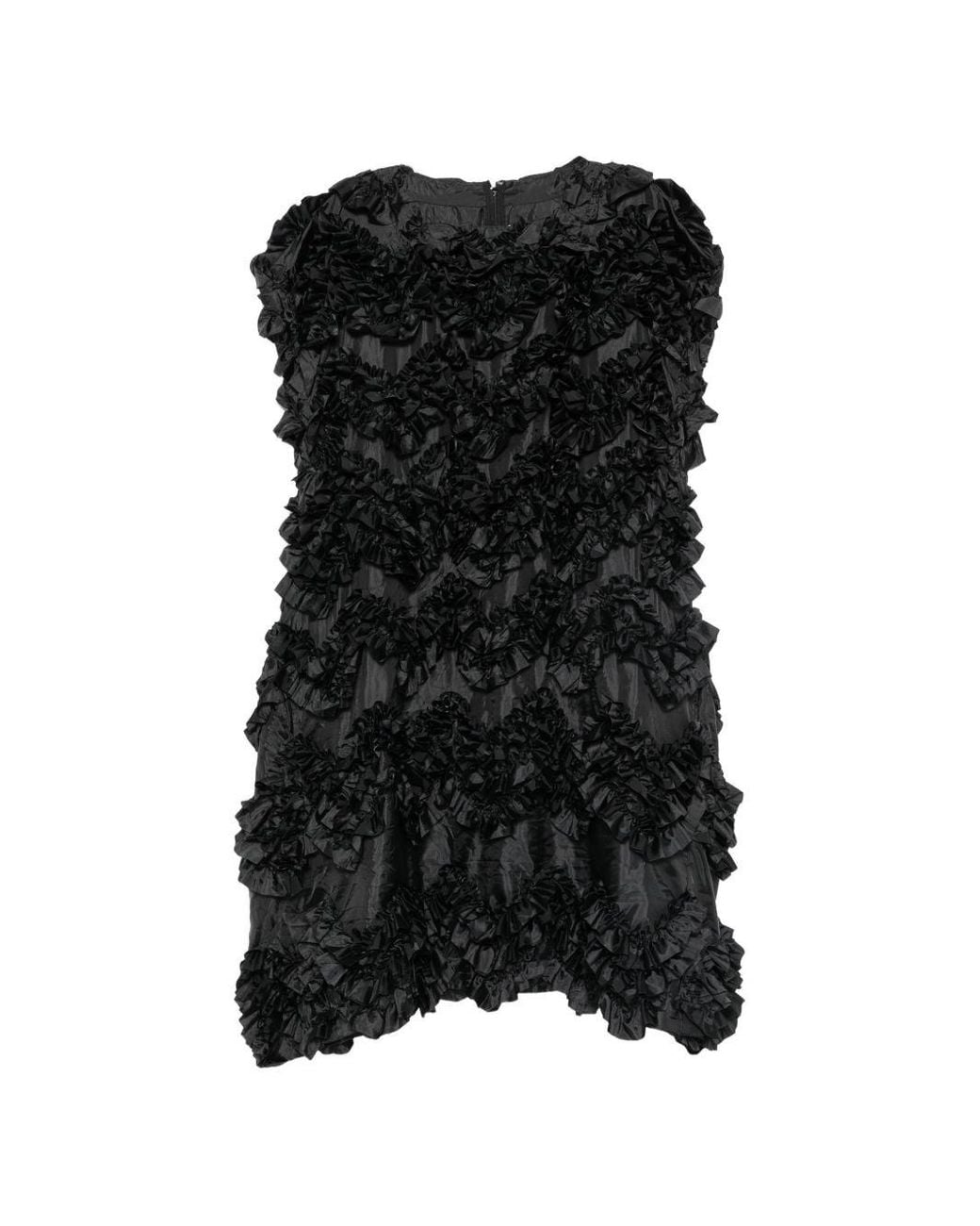 Comme des Garçons Black Taffetas Short Dress Comme Des Gar