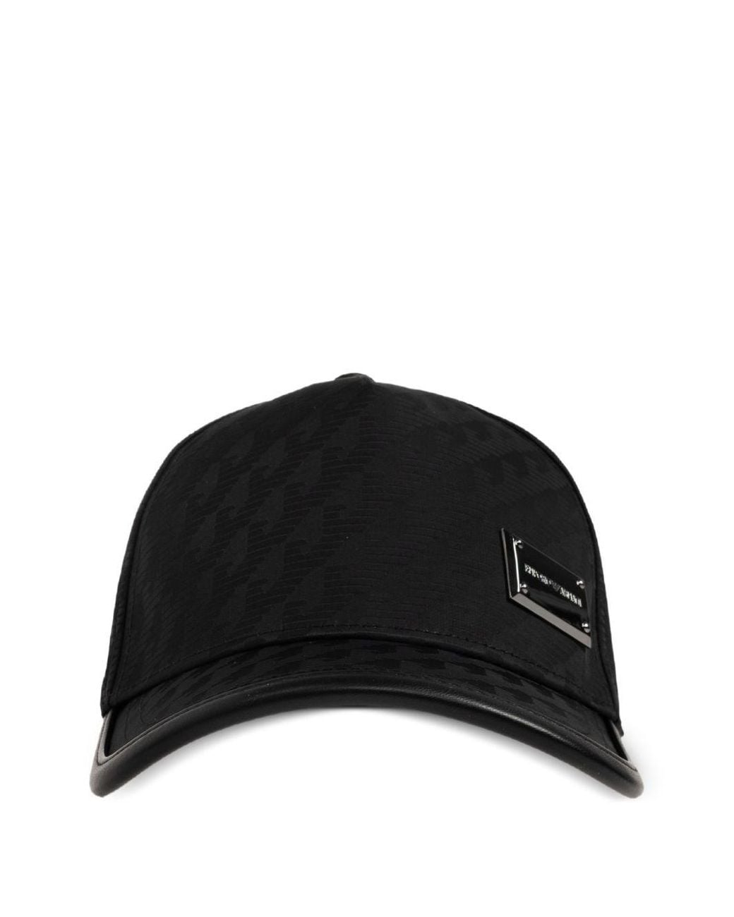 Emporio Armani Black Logo Baseball Cap By for men