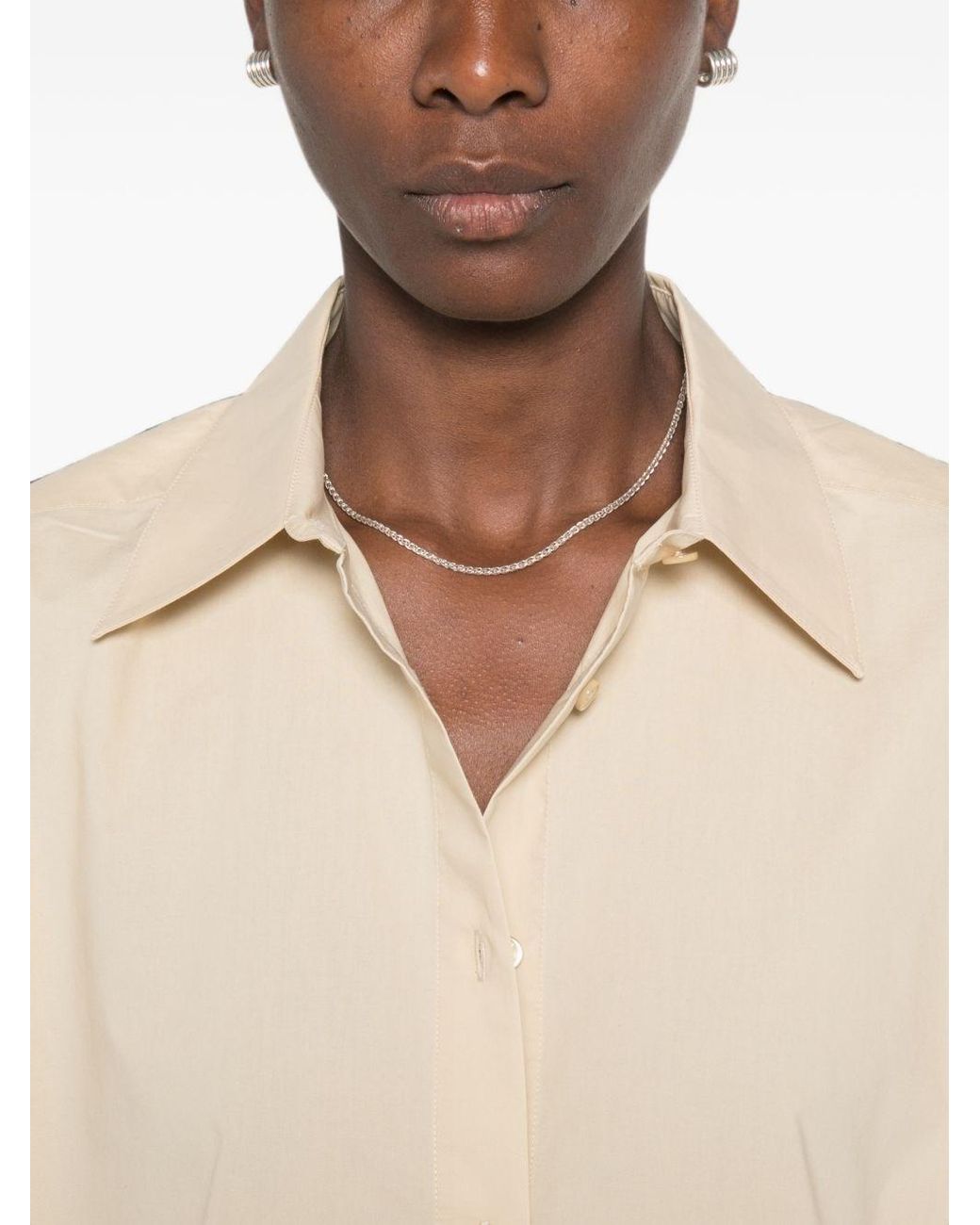 Totême Natural Cotton Shirt
