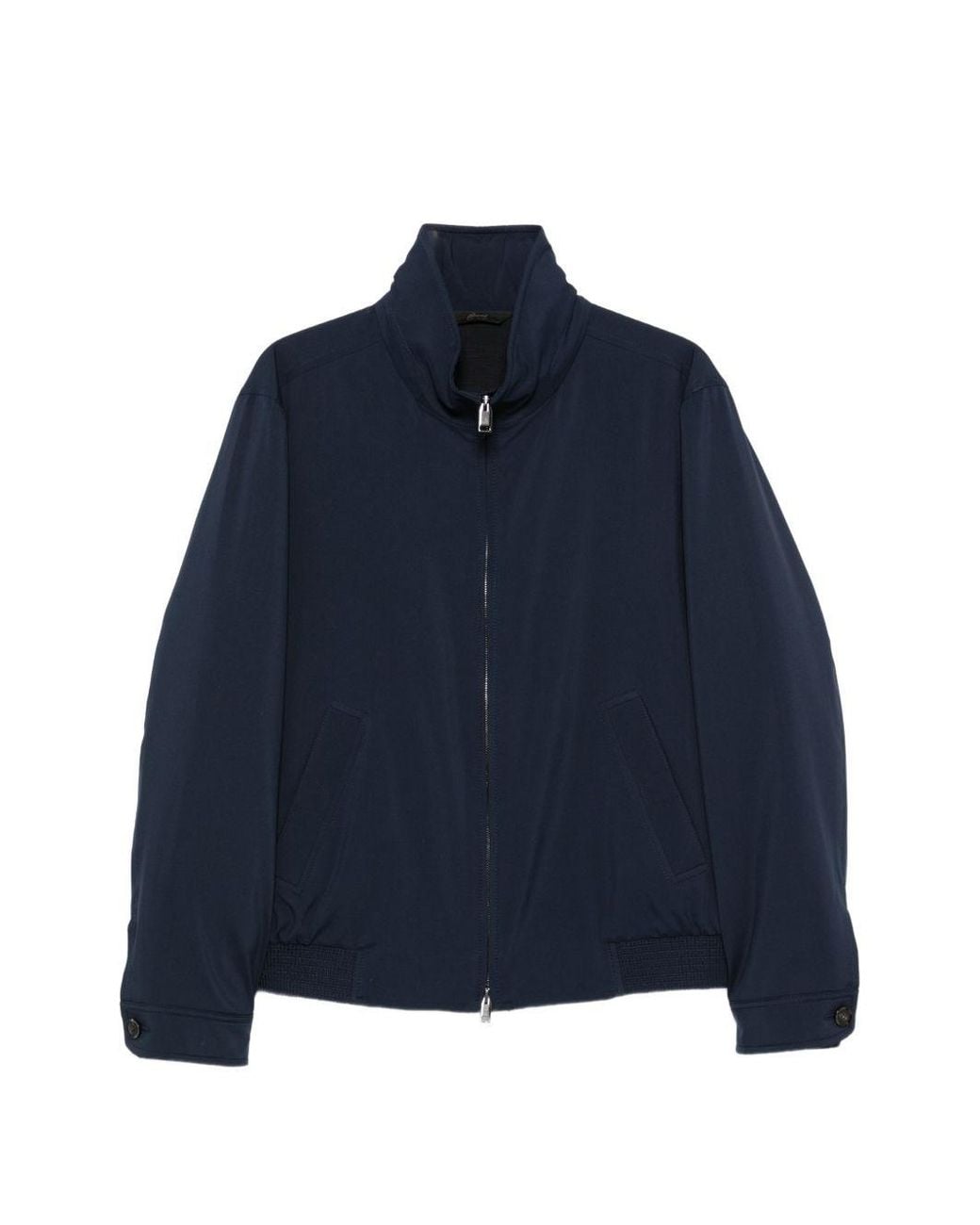 Brioni Blue Nylon Blouson Jacket for men