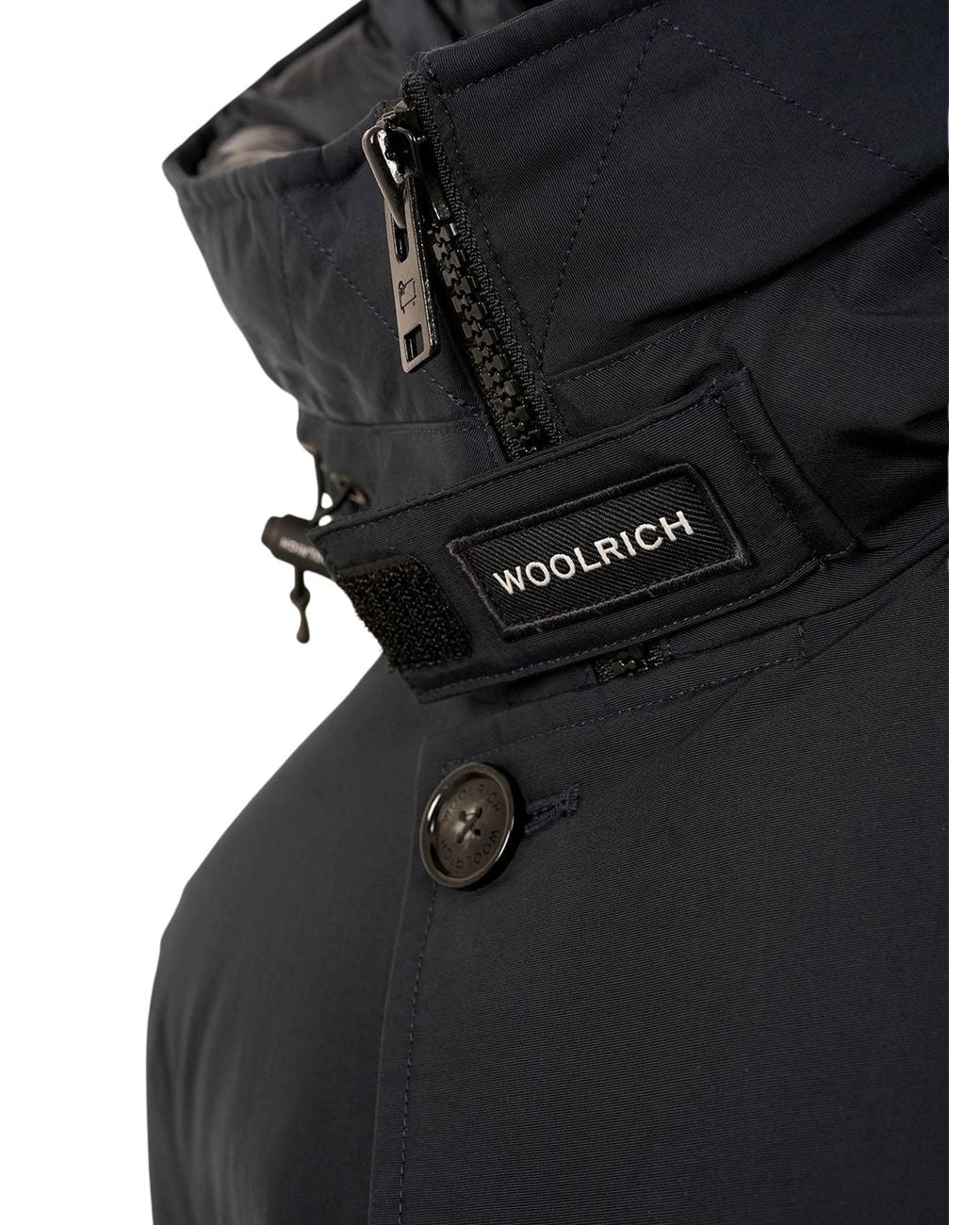 Woolrich Black Arctic Anorak for men