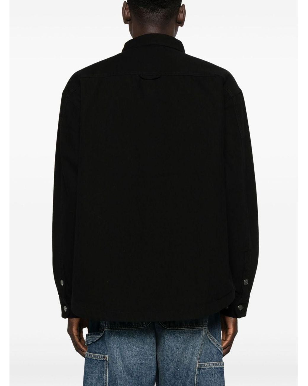 Carhartt Black Canvas Shirt Jacket for men