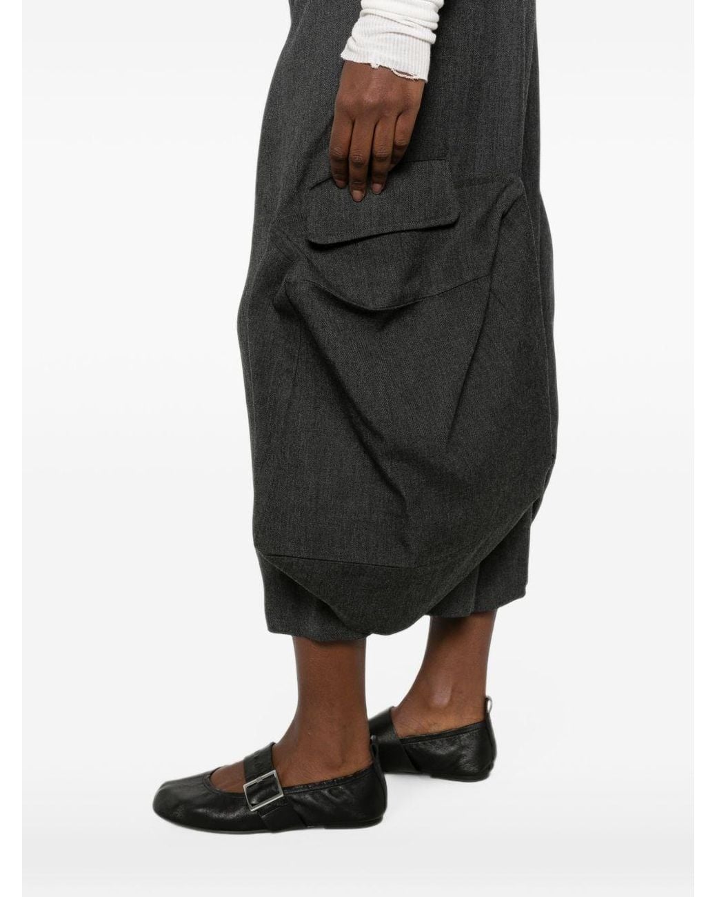 Comme des Garçons Gray Wool Trousers By Comme Des Garçons